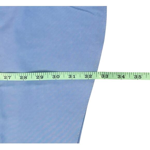 Roundtree & Yorke Gold Label Blue Button Down Mens Size 18.5/33 Big - Picture 5 of 6